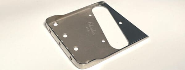 Vintage "Double-Cut" Bridge Plate