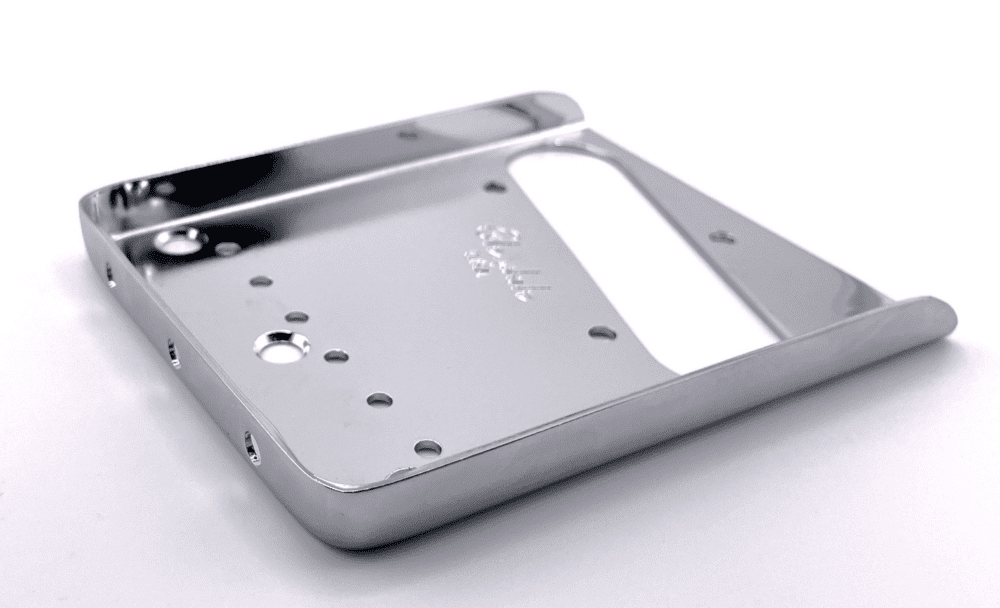 The American Standard Blackguard “No-Cut” Bridge Plate – Chrome Plated