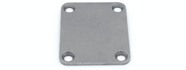 The "Extreme" Fat Neck Plate Raw Deal Finish no-logo