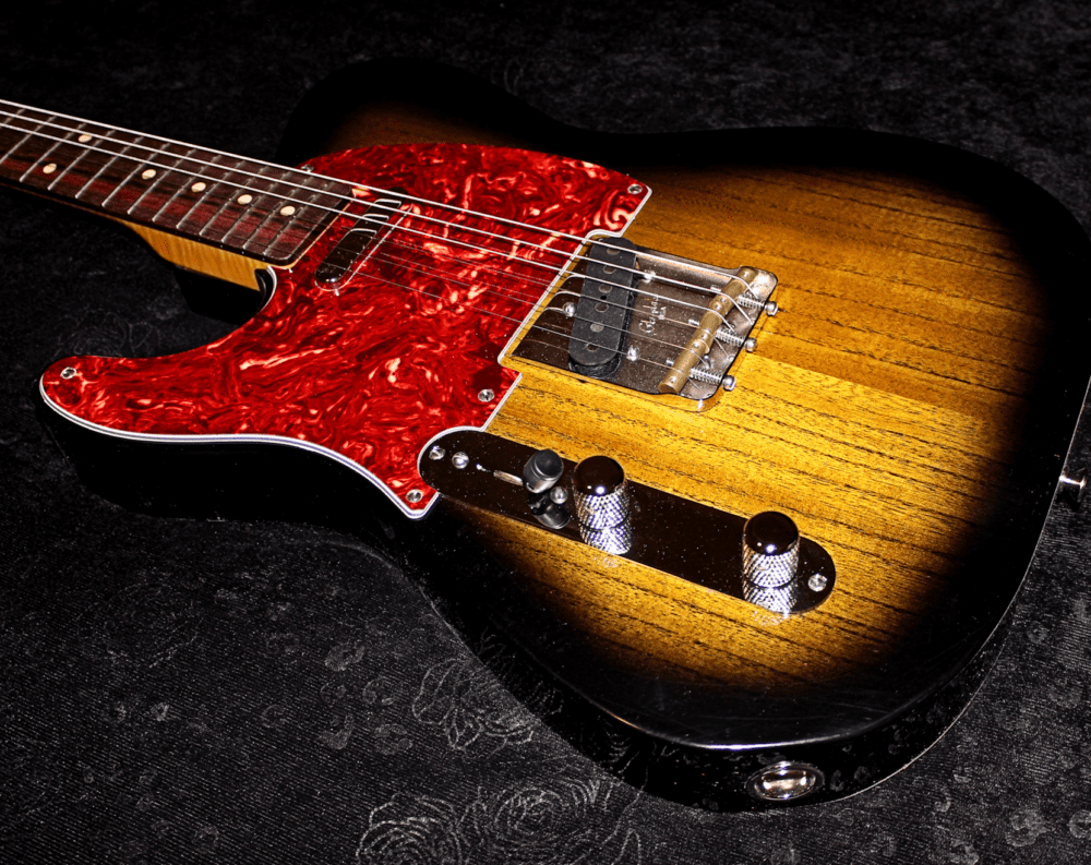 The Glendale 'Custom Lefthand' SN-0205 close up view